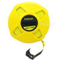 ถูกที่สุด!!! STANLEY เทปวัดระยะ ใช้วัดสำหรับพื้นที่กว้าง สายไฟเบอร์กลาส ยาว 30เมตร (100ฟุต) มีใบรับรอง ##ของใช้ในบ้าน เครื่องใช้ในบ้าน เครื่องใช้ไฟฟ้า เครื่องมือช่าง ตกแต่งบ้าน . บ้าน ห้อง ห้องครัว ห้องน้ำ ห้องรับแขก