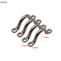 BAIKE 4pcs stainless STEEL 316สายรัดตา Saddle CLIP Boat Yacht เรือ Doorknob