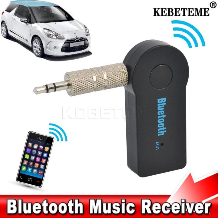 Wireless Bluetooth Receiver 3.5mm AUX Audio Stereo Music Home Car Adapter  Kit