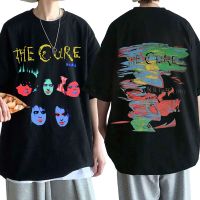 ◊✧ British Rock Band The Cure In Between Days 1985 T Shirt Vintage Punk Gothic Men 39;s Short Sleeve Oversized T-shirt Streetwear