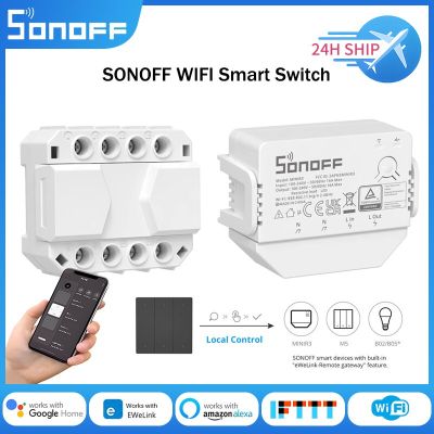 SONOFF MINIR3/S-MATE WIFI Smart Switch Timer Relay Automation Module Smart Switch Compatible With eWelink APP Alexa Google Home