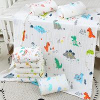 【DT】hot！ Baby Boy Cotton Blanket Newborn Bathrobe 6 Layers Gauze Washcloth Infant Swaddle