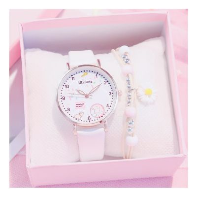 【Hot Sale】 Mori watch girl simple Korean temperament student fresh cherry blossom junior high school ins college style ulzzang