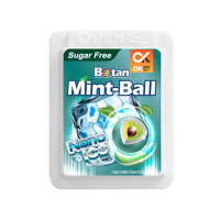 &amp;gt;เขียว&amp;lt; โบตัน นาโนไอซ์ เย็นนาน 4 g บรรจุ 20 เม็ด Botan Nano Ice Mint-Ball  (วันหมดอายุ 3/25)