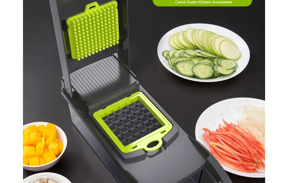 Konco Multifunctional Grater, Fruit Potato Carrot Grater