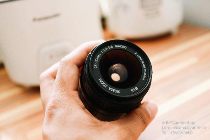 ขายเลนส์มือหมุน-อเนกประสงค์สุด-sigma-28-80mm-f3-5-5-6-macro-for-olympus-panasonic-mirrorless-serial-3089010