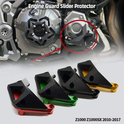 เครื่องยนต์มอเตอร์ไซค์ป้องกันตัวเลื่อนเครื่องยนต์สำหรับ Kawasaki Z1000 Z1000sx 2010 2011 2012 2013 2014 2015 2016 2017 Z900 Z1000 Sx