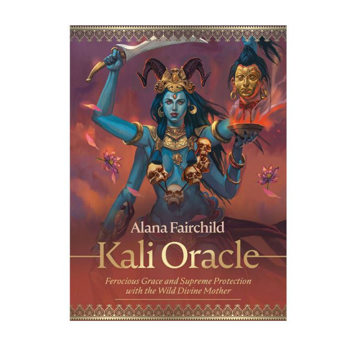 44แผ่นบัตรคำภาษาอังกฤษเกม-alana-fairchild-kali-บัตร-oracle