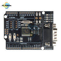 MCP2515 CAN Bus Shield Board โมดูล SUB-D Connector มาตรฐาน UART IIC SPI LED Indicator Controller สามารถ4.8-5.2V สำหรับ Arduino