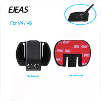 EJEAS หมวกนิรภัย Intercom V6 pro ชุดหูฟัง Velcro Bracket คลิปอุปกรณ์เสริมสำหรับ Vnetphone V4 V6 Plus รถจักรยานยนต์ Bluetooth Interphone-e2377646