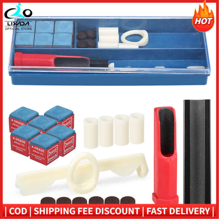 MOOCY Billiard Tip Repair Aluminum Pool Cue Clamp MOOCY