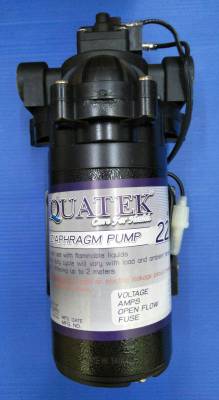 ปั้ม ปั๊ม ปั๊มจ่ายน้ำ AQUATEK diaphragm pump ( Delivery Pump ) 11 L/M 220V สำหรับ ตู้น้ำหยอดเหรียญ  220V,