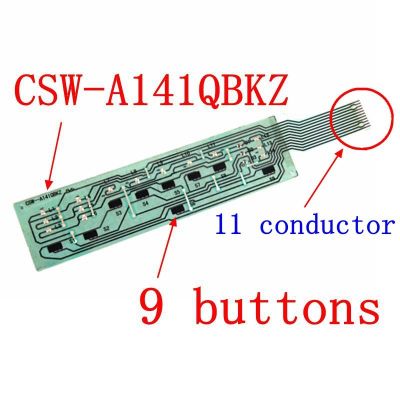 เครื่องซักผ้าอัตโนมัติที่คมชัดประกอบบอร์ดคอมพิวเตอร์ CSW A141QBKZ 9แผงกุญแจแผงกุญแจแผงควบคุมแผงควบคุม Me