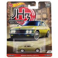 Hot Wheels 164รถวัฒนธรรมญี่ปุ่น Metallics NISSAN SILVIA CSP311 Collector Edition ผู้ขับขี่จริงโลหะ Diecast รุ่น Car