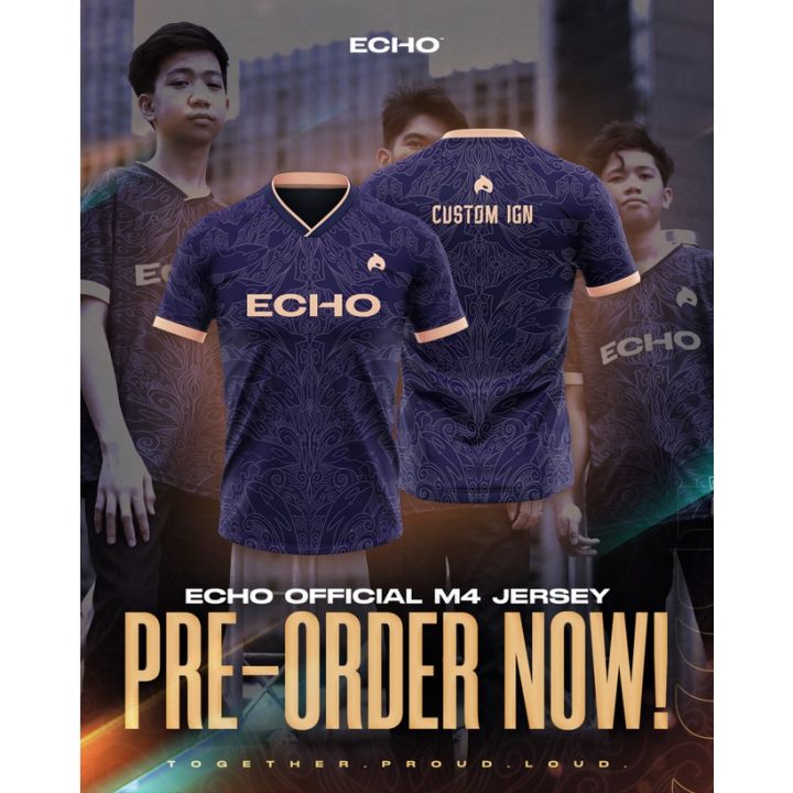 ECHO Official M4 Jersey ECHO ESPORTS OFFICIAL JERSEY FREE REQUEST ...