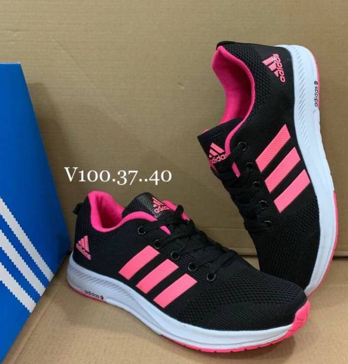 รองเท้าผ้าใบaddidas-รองเท้าวิ่งสำหรับผู้ชาย-และผู้หญิงก็ใส่ได้-รุ่นขายดี-ใส่สบายกระชับเท้า