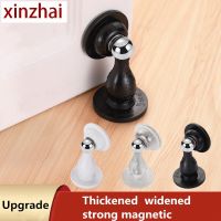 xfcbfNew Strong Magnetic Silicone Wall Suction Crystal Door Stop Indoor Anti-collision Door Stopper Ground Suction Free Punch