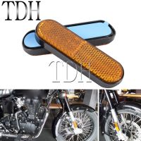 ；‘【- Universal Motorcycle Yellow Reflector License Plate Streetbike Front Fork Leg Reflector Cover Warning Strip Car Reflectors