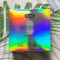 (Durex®) Invisible Ultra Thin 52 mm 16 Latex Condoms ดูเร็กซ์ ถุงยางอนามัย รุ่นบางเฉียบ 52 มม.