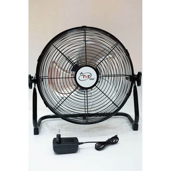 Industrial Floor Fan Rechargeable Wireless Portable 12 inch blade High