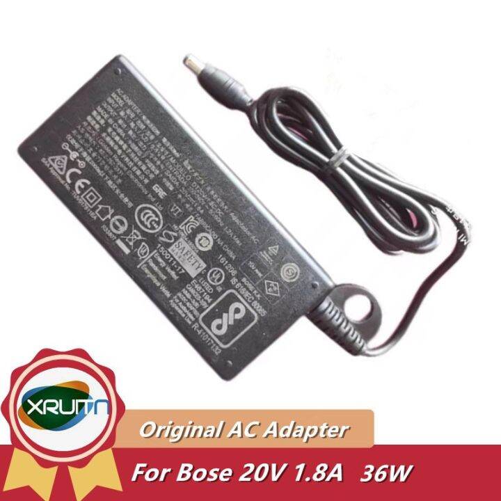 Genuine DT20V1.8CDC AC Adapter 20V 1.8A 36W Sound Bar Charger For