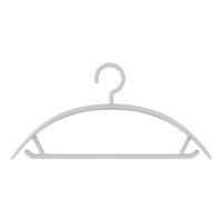 MUJI High-end hanger household clothes hanger non-slip anti-shoulder angle cool clothes hanger protective clothing shelf wardrobe special non-marking clothes support