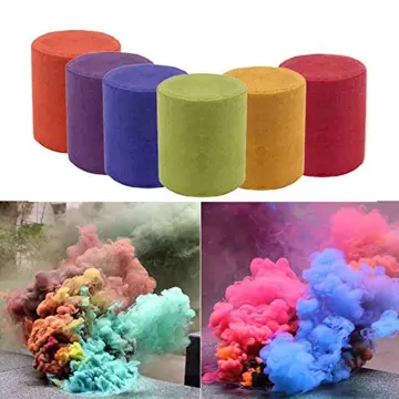 Colorful Smoke Cake Bomb Spray Smoke Effect Show Round Bomb Party Stage  Studio Photography Prop Magic Light Fog Smoke Pill Maker