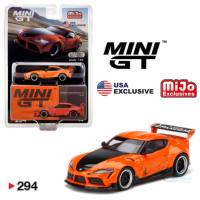 Mini GT  (1:64)  Pandem Toyota GR Supra V1.0 Orange  No.294  (mijo exclusive)