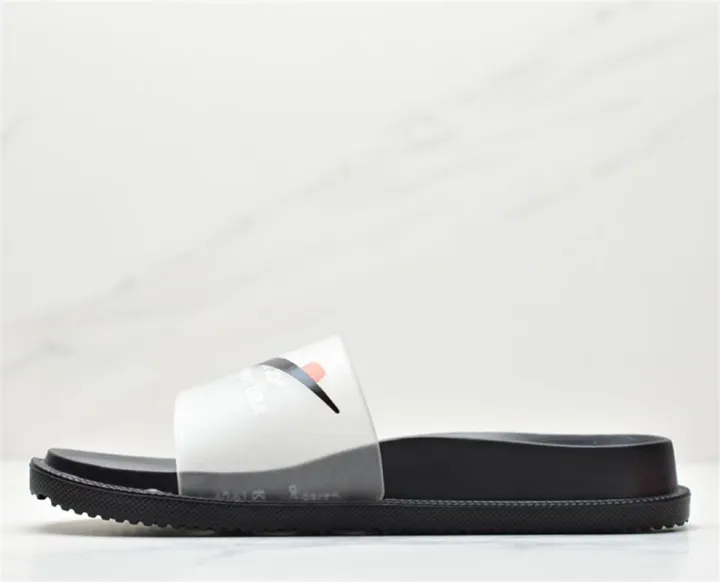 nike tanjun sandals black and white