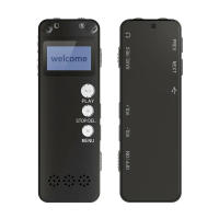 Audio Recorder Voice Activated Recording Mini Dictaphone Stereo HIFI LCD MP3 Player Record Mini Voice Recorder