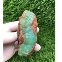 500 g Genuine Chrysoprase Stone Rough Stone / Top High Quality Rough Stone / Raw Stone For Healing Chakra