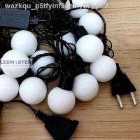 LE ไฟปิงปอง ขาย◄Flash Sale 50% ##   ตกเเต่งไฟเส้น led หลอดไฟปิงปองทรงกลมจำนวน 20 หัวความยาว 6 ไมโครเมตร (หลอดขนาดใหญ่กว่าไฟเช ไฟประดับ ไฟตกแต่ง