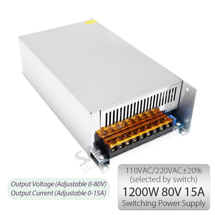 80V 80V 1200W J76 SAVEBASE พลังงานสูง1200W 80V 15A แหล่งจ่ายไฟสำหรับ CCTV/PC/LED อุปกรณ์แสงสว่าง220V PSU