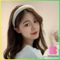 Winsome ที่คาดผม  งานวินเทจเสริมโฟมอ้วน งานน่ารัก สีสันสดใส  Candy color headband