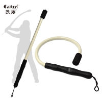 Golf Swing Stick PVC Hole Soft Swing Trainer 87Cm Indoor Outdoor Golf Swing Training Aids For Beginner