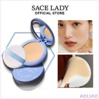 AOLIAO SACE รองพื้นแป้งสำหรับผู้หญิง-ควบคุมความมัน/กันน้ำ/ติดทนนานเครื่องสำอางค์แต่งหน้าแป้งแต่งหน้าเนื้อด้านสำหรับผู้หญิง