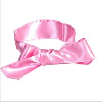 SM Ribbon Band Cover Shade Satin Silk Ecstasy Costume Whip Flogger Restraint Handcuff Blindfold Bondage Self Mask Eye Lace Sexy