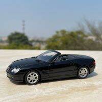 ของใหม่1/43สำหรับเด็ก SL600แปลงสภาพหรูหราหล่อโลหะรถสปอร์ตเฟอร์นิเจอร์ของสะสมโชว์ของสำหรับเด็ก