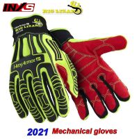 SAFETY-INXS 2021 mechanic gloves Anti-impact Cut-proof Anti-puncture safety gloves Resistant to oil durable Riding work gloves