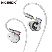 NiceHCK หูฟัง HIFI มีสาย F1รุ่นเรือธง14.2Mm แพลนไดอะแฟรมหูฟังเพลงไดรเวอร์พร้อมตัวกรองการปรับแต่งแบบสปอร์ตหูฟังสำหรับวิ่งปลั๊ก3.5Mm/4.4Mm หูฟังพกพาเสริม