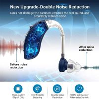 Bluetooth Hearing Aid Amplifiers USB Charge Hearing Aids Audifonos Sound Devices Volume Control Adjustable Tone Loss Ompensation