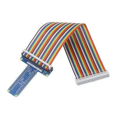 【☊HOT☊】 fuchijin77 อะแดปเตอร์บอร์ดโมดูลขยายชนิด Gpio T พร้อมสายเคเบิล40ขา Gpio ตัวเมียถึงตัวเมียสีรุ้งสำหรับ Raspberry Pi 4/3/ 2รุ่น B