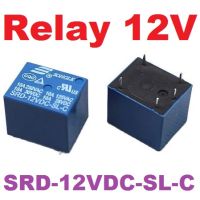 SRD-12VDC-SL-C Relay 12V DC 10A 5 Pin Power Relay form C รีเลย์