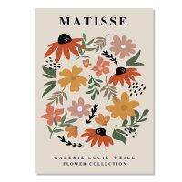 Yayoi Kusama โปสเตอร์และพิมพ์ Matisse ตลาดดอกไม้ภาพติดผนังวิลเลียมมอร์ริสพิพิธภัณฑ์69F 0706