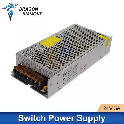 DRAGON DIAMOND Co2 Laser Switch Power Supply DC 24V 5A For Trocen AWC708S Controller For Laser Engraver &amp; Cutting Machine