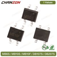 MB6S MB10S MB10F DB107S DB207S SMD Diode Bridge Rectifier MBS MBF 0.5A 1A 2A 600V 1000V MB 6S 10S Single Phase Silicon Diodes