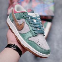 2023 Original sb duk Low cut Skate Shoes Casual Sneakers For Men and Women GreenGrey