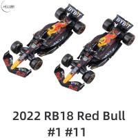 RB18แข่งรถกระทิงแดง HELLOBBY โมเดลรถยนต์1 # Verstappen รถ1:43แข่งรถฟอร์มูลารถของขวัญจำลองของขวัญที่ดีที่สุดคอลเลกชันแฟนๆ