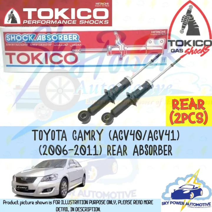 Toyota Camry Acv Acv Tokico Tkc Shock Absorber Rear Pcs Lazada