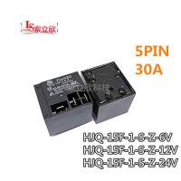 5pcs NEW relay HJQ-15F-1-S-Z-12VDC HJQ-15F-1-S-Z-6VDC HJQ-15F-1-S-Z-24VDC HJQ 15F 1S Z 12V HJQ15F1SZ 24v T91/T90 5PIN 30A